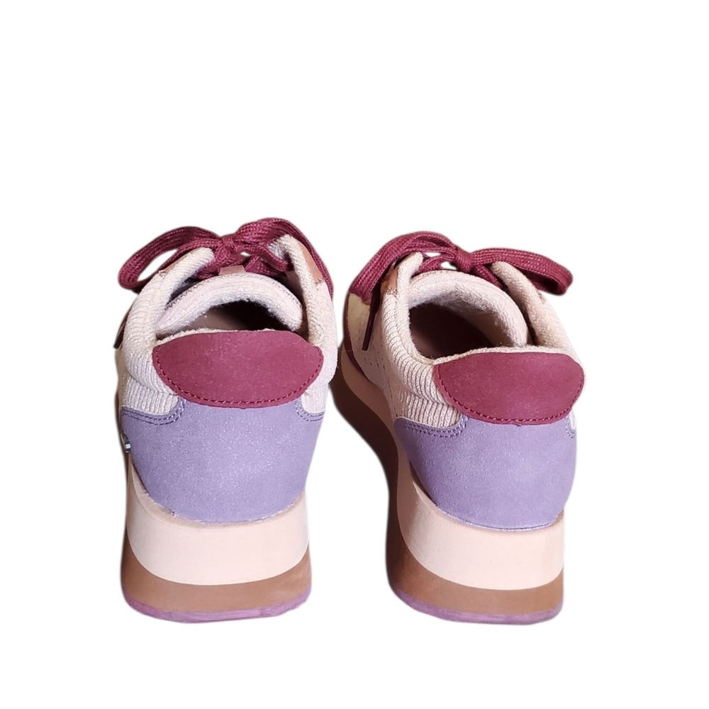 Rocket Dog Rapid Platform Retro 70s Style Colorblock Sneakers Light Tan Combo 9 - Picture 5 of 9